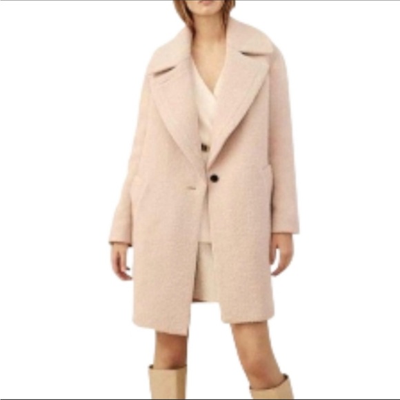 Club Monaco Matalin pink blush wool jacket - Picture 2 of 7